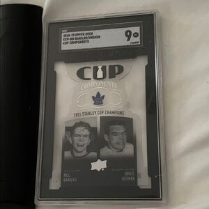 Upper Deck Cup Components Card